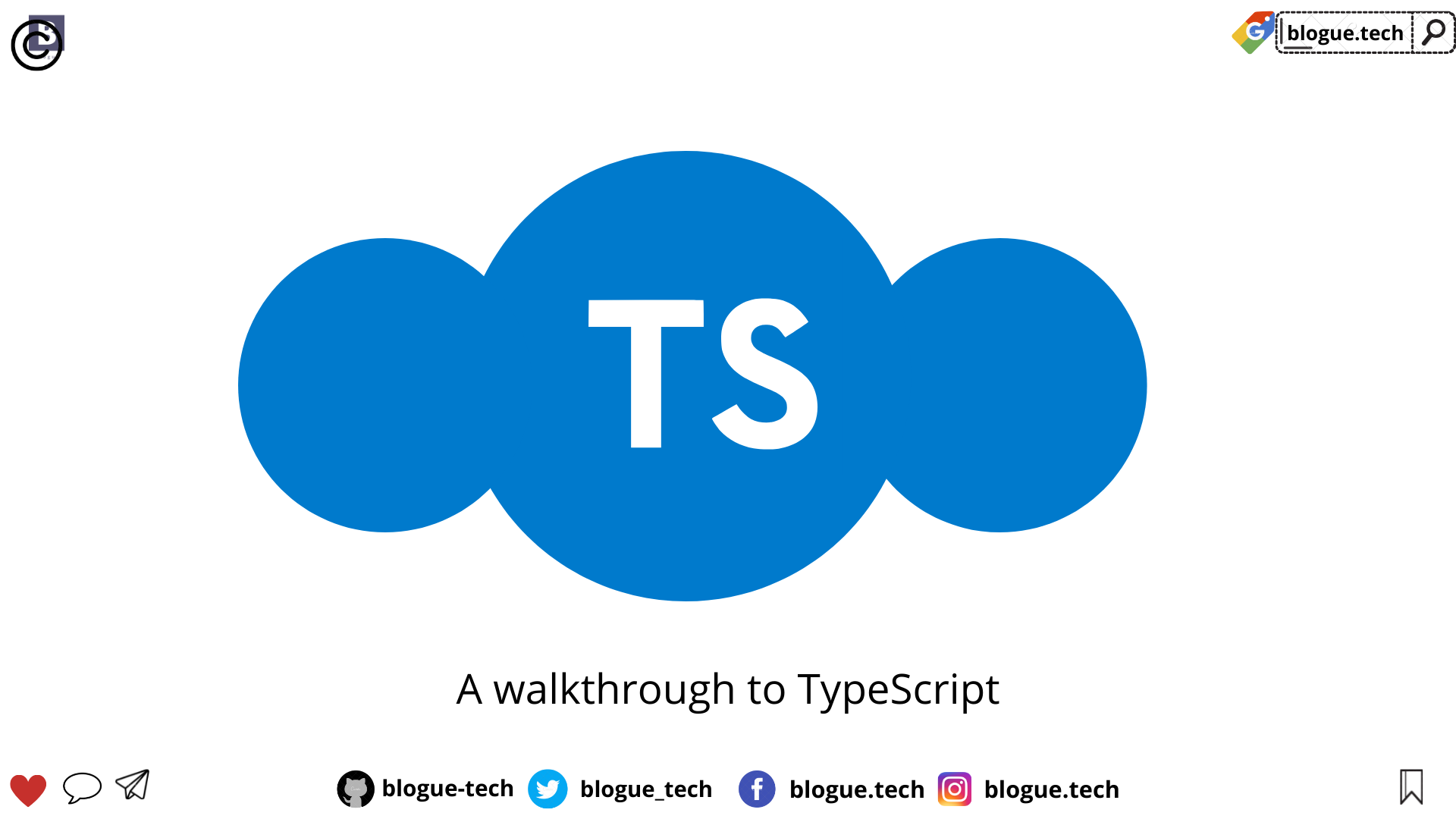 A walkthrough to TypeScript