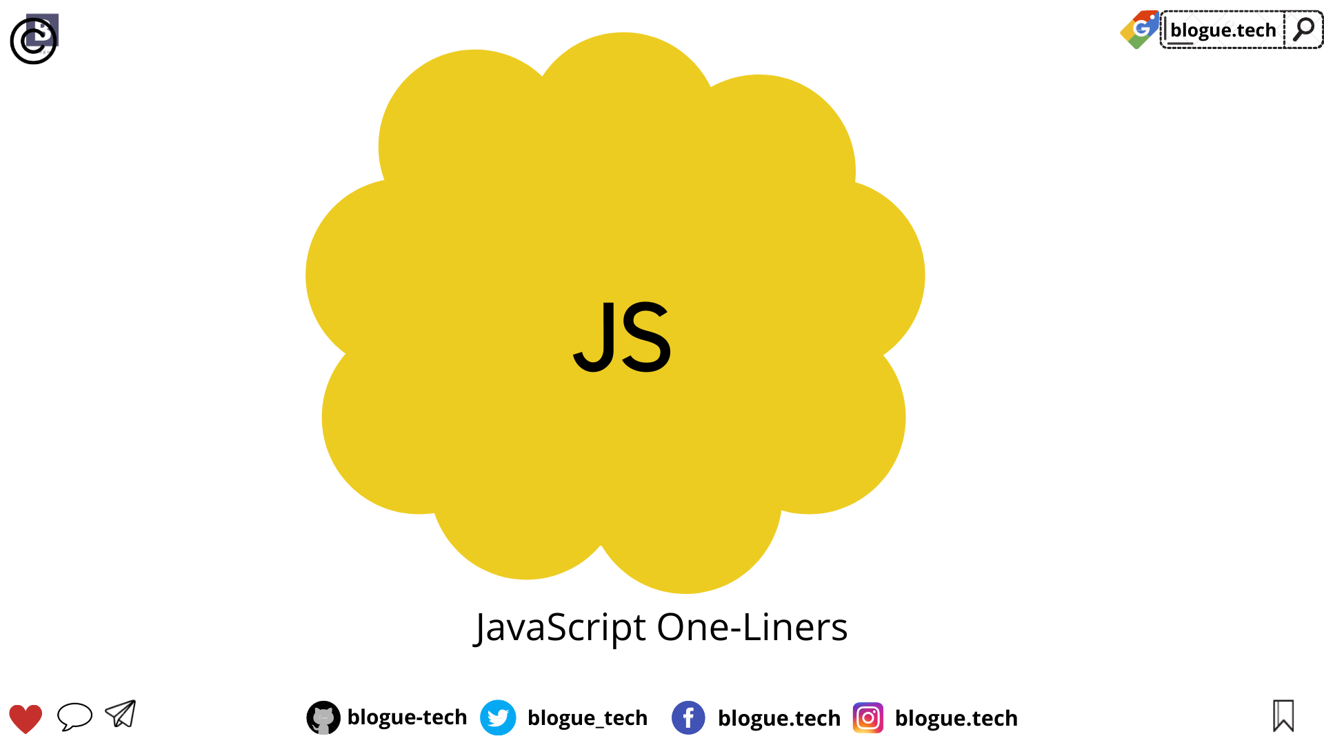 JavaScript One-Liners