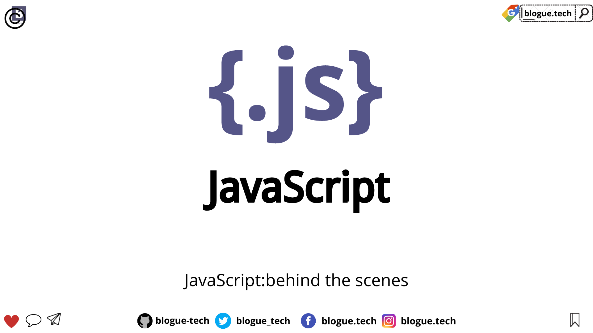JavaScript : Behind the scenes