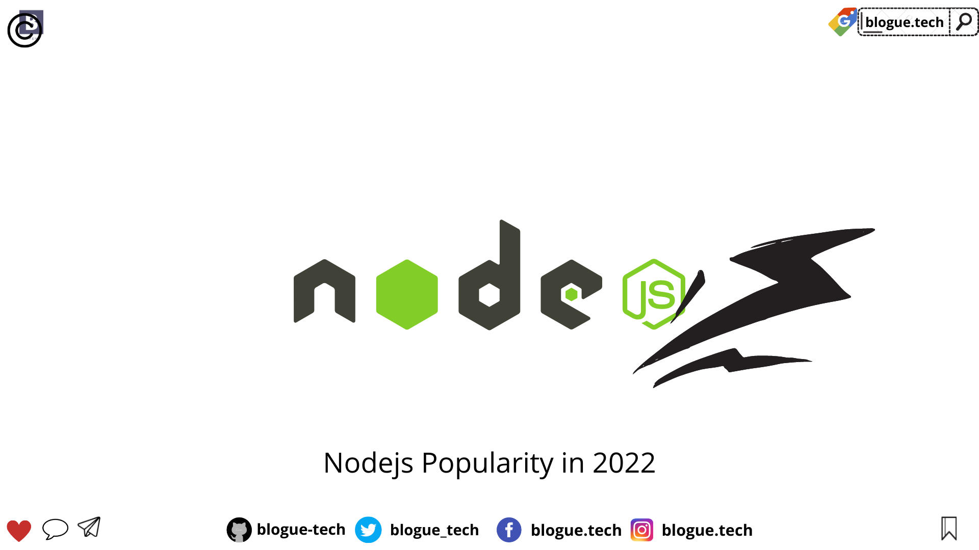 Nodejs Popularity in 2022
