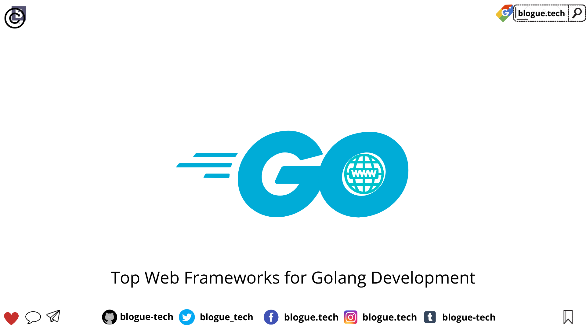 Top Web Frameworks for Golang Development
